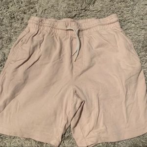 Pink shorts